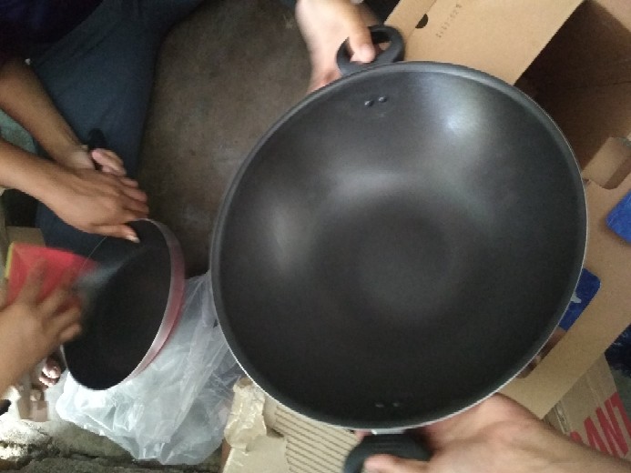Maxim Valentino 2pcs Set Teflon Wajan 30cm& Frypan 22cm + Free