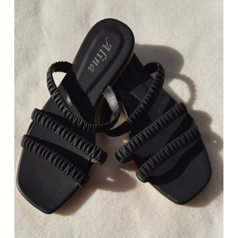 Sandal Teplek Alina Sandal Slop Jelly