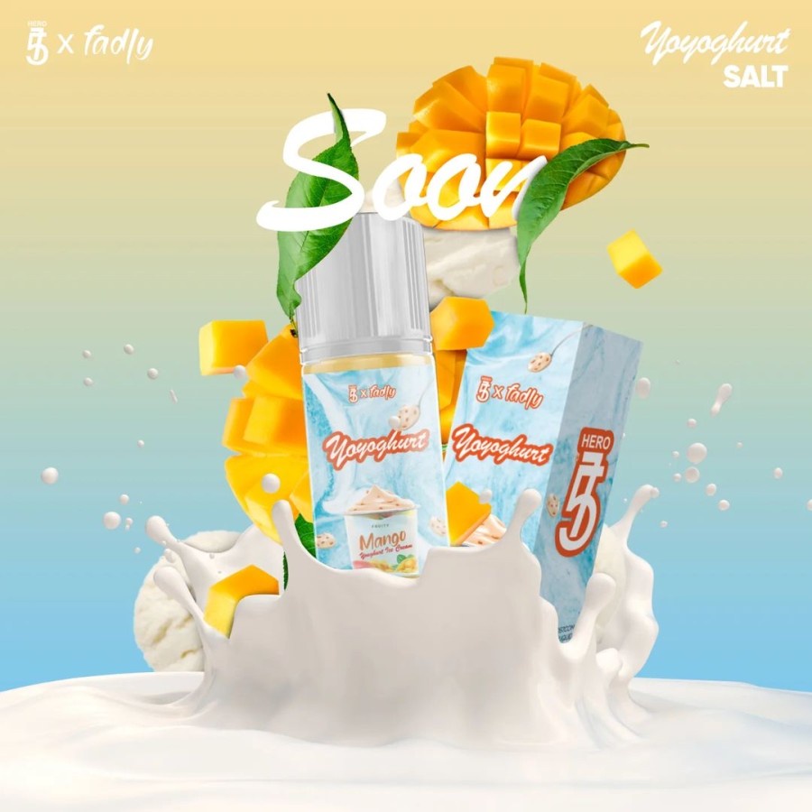 Yoyoghurt Salt Nic 30ML by Hero57 x Fadly Faisal