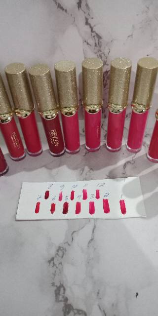 [HRG/12PCS]LIP GLOSS REVLON No.0261 MATTE AND LONGLASTING