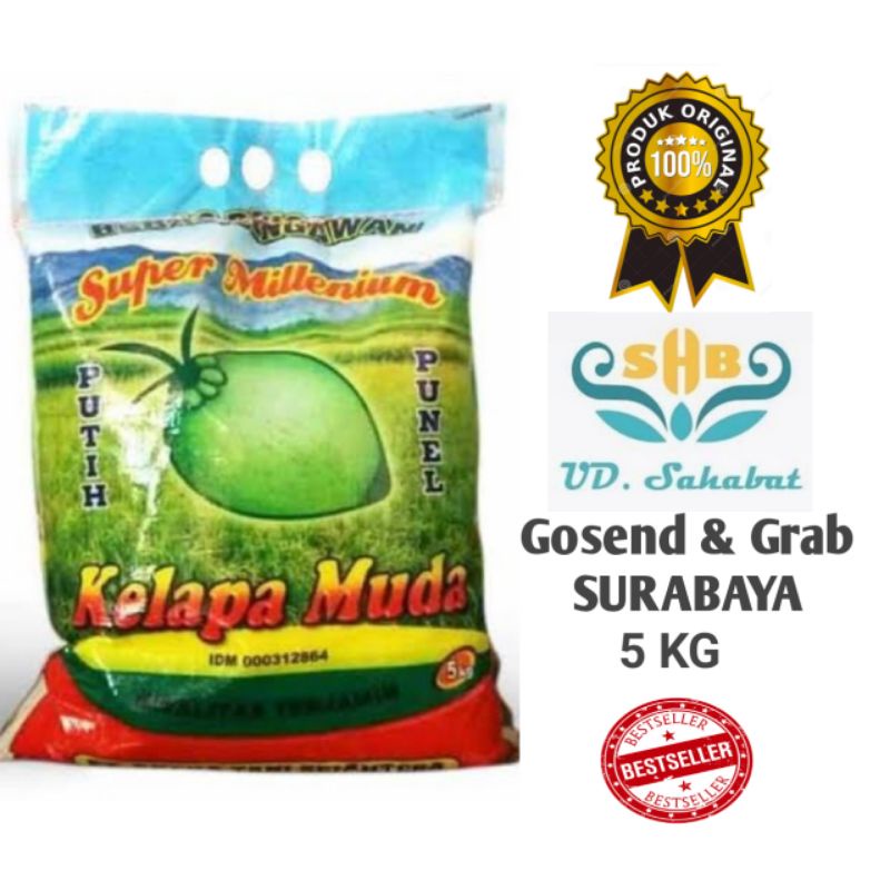 

beras kelapa muda 5kg premium