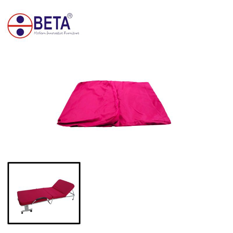 Beta Product - Cover Bed - Beta Buttercup Maroon Sarung Kasur Kain Matras Folding Bed Murah