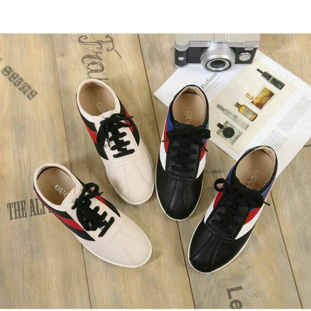 Sepatu Gucci Ace Low Sneakers kode 20316