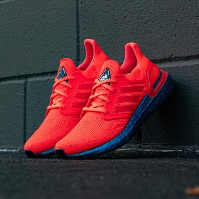 blue red ultra boost