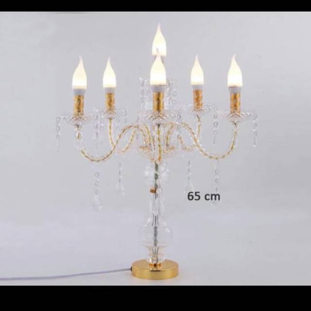 Standing Lampu - Candelabras Centerpiece - Candle Holder - Standing Flower - Standing Centerpiece