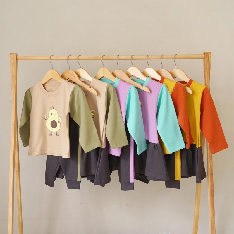 RACHIDKIDS / BAJU ANAK LUCU / DAILY SET ANAK / SWEATSHIRT ANAK LUCU / YOKINA SERIES