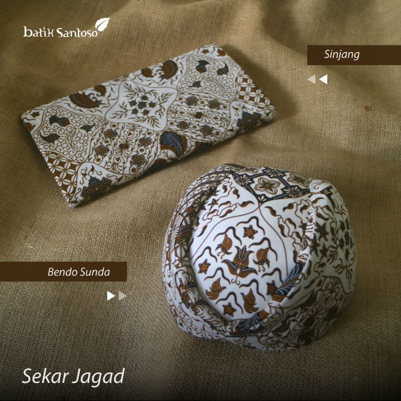 Batik Santoso Sekar Jagad - Bendo Sunda dan Sinjang