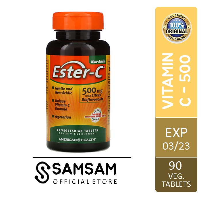 Ester C 500mg American Health 90 tablet