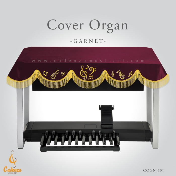 {AudioStore} Cover Electone Piano Organ Yamaha - Garnet Berkualitas