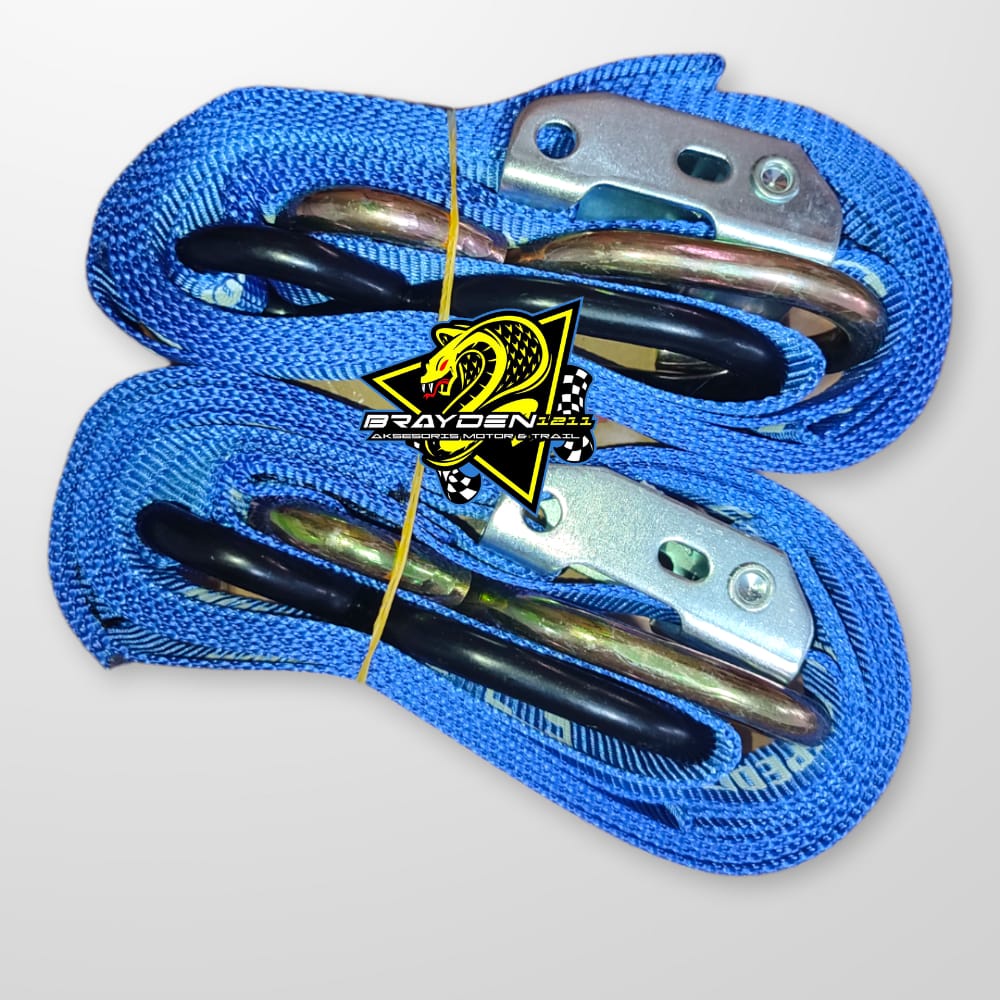 Tali Pengikat Tie Down Straps Motocross Trail Grasstrack Adventure expedition