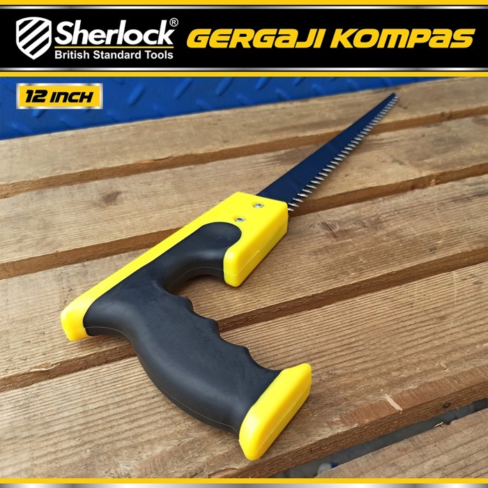 Gergaji Kompas Original Sherlock Gergaji Serba Guna 12&quot; inch