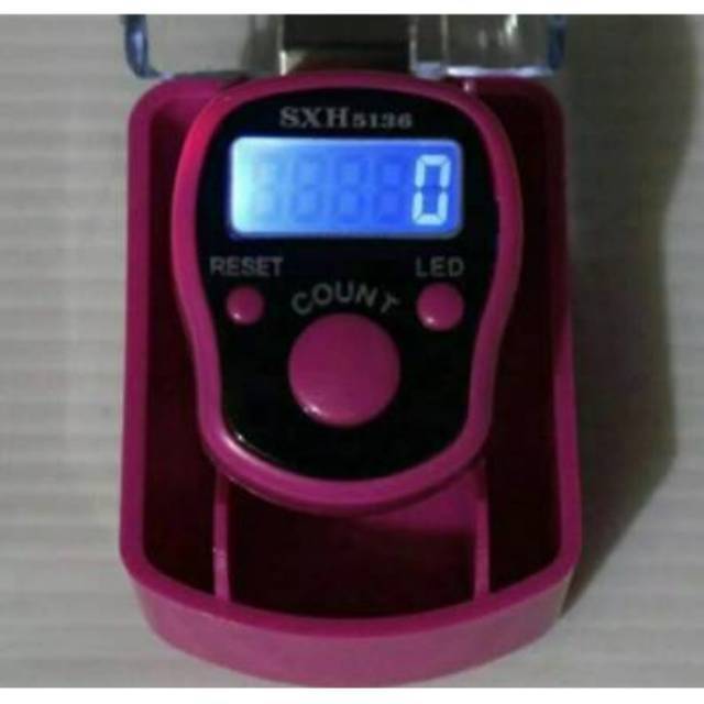 TASBIH DIGITAL LED / ALAT HITUNG JARI LED FINGER COUNTER DIGITAL LED