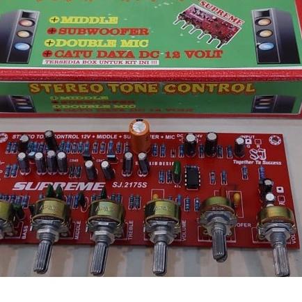 Muraaaahh.. Tone control Stereo Midle + subwofer dc 12v plus MIC