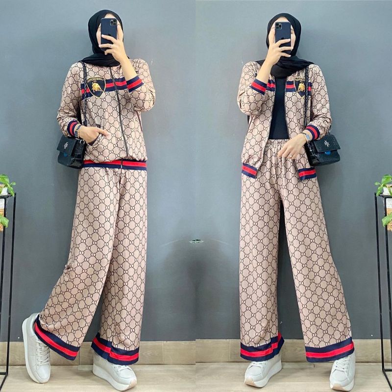 Setcel Lamborghini Terlaris / Setelan Celana Wanita Jumbo Terlaris / Setcel Wanita Jumbo Terlaris / 