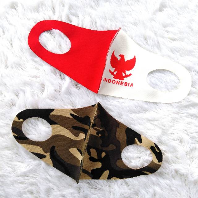 MASKER SCUBA MASKER NON MEDIS MASKER LOGO GARUDA MERAH PUTIH MASKER ARMY MASKER MOTOR BANJARMASIN