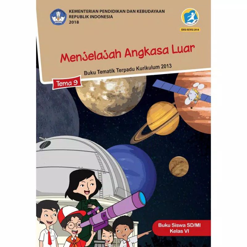 PAKET BUKU TEMATIK KELAS 6 SD TEMA 6 7 8 9 KURIKULUM 2013 REVISI KEMENDIKBUD