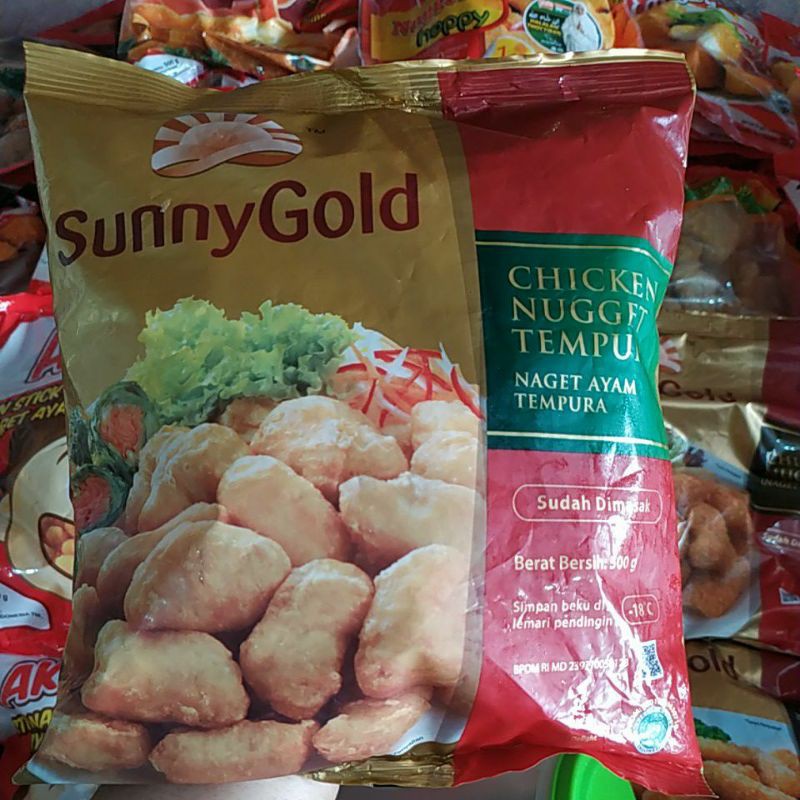 

Sunnygold tempura 500g