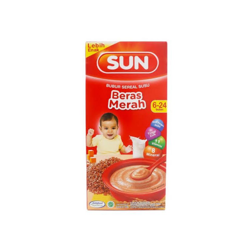 SUN Bubur Bayi 6+ 120gr Varian Rasa