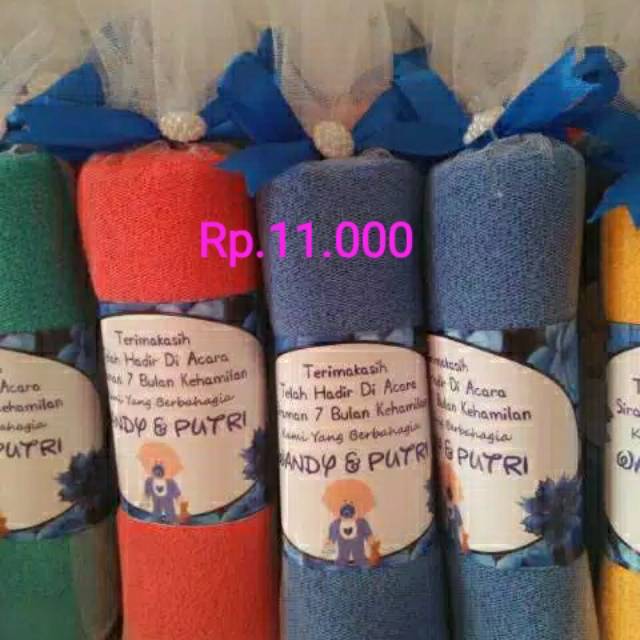 Souvernir handuk 30x30