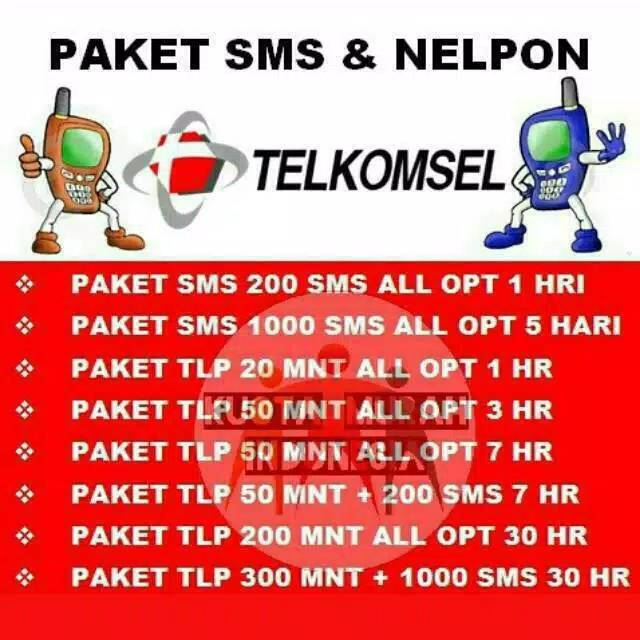 Telkomsel paket SMS & NELPON
