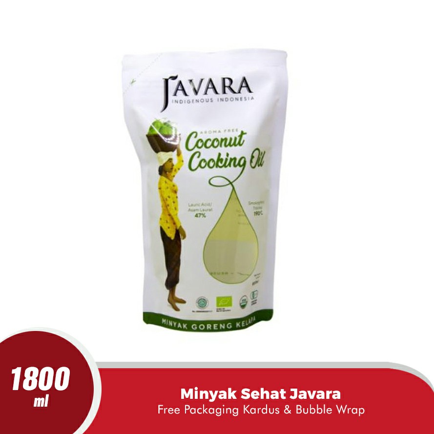 

Ready Stok - Javara Coconut Cooking Oil 1800 ml / Minyak Goreng Sehat