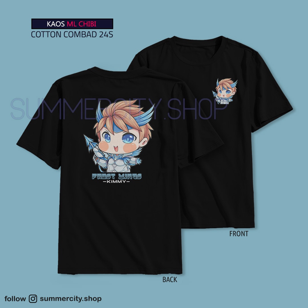 Kaos Mobile Legend / Kaos Mobile Legend Chibi Gratis Ongkir