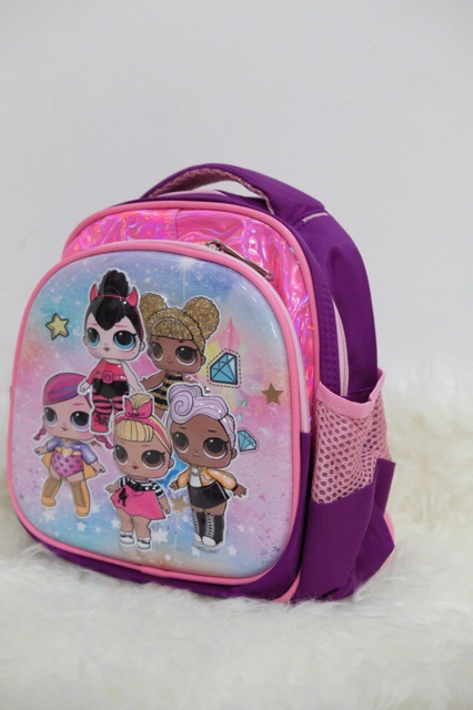 Tas sekolah anak perempuan 6D import