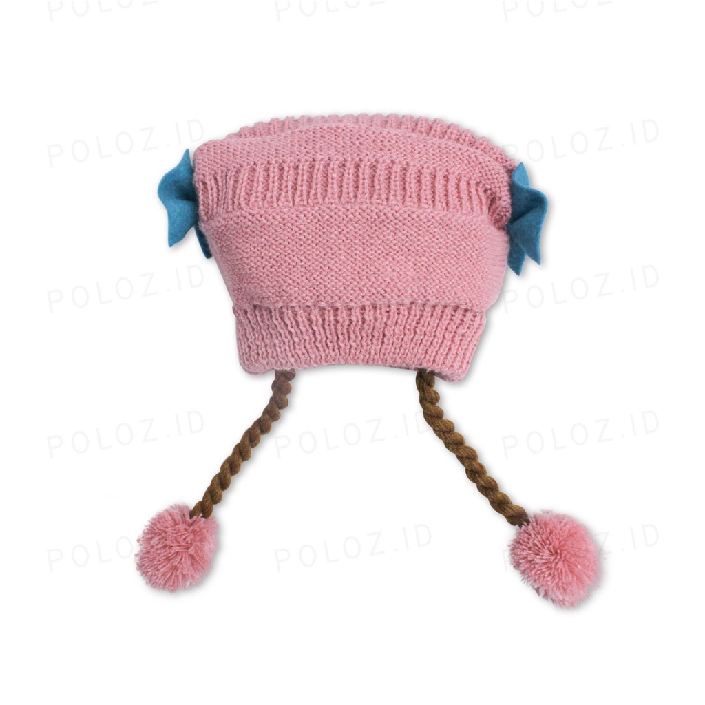 KUPLUK NAMA BAYI KUPLUK KEPANG NAMA KUPLUK BORDIR NAMA ANAK PEREMPUAN LUCU-DUSTY PINK