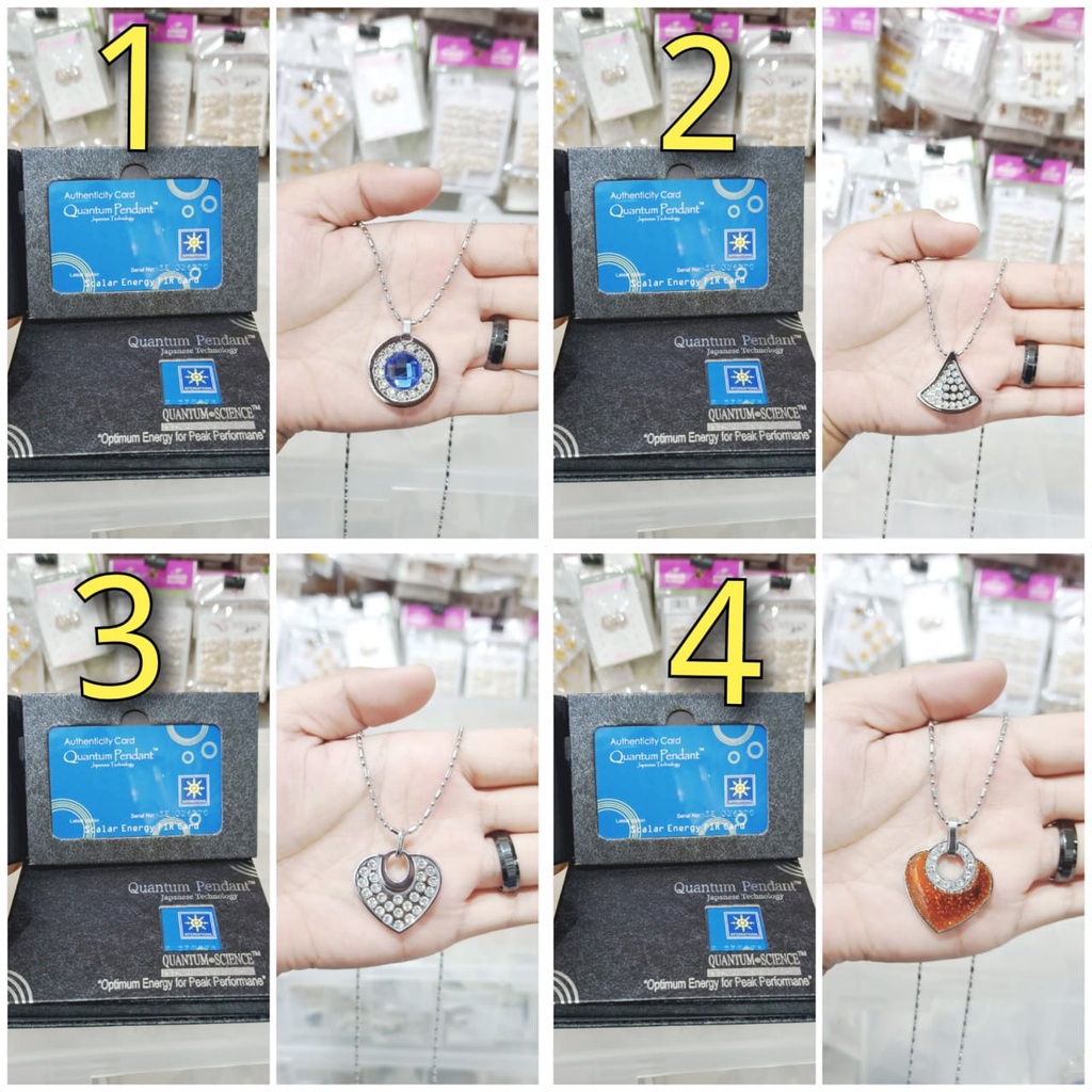 Kalung Quantum Pendant Scalar Energy