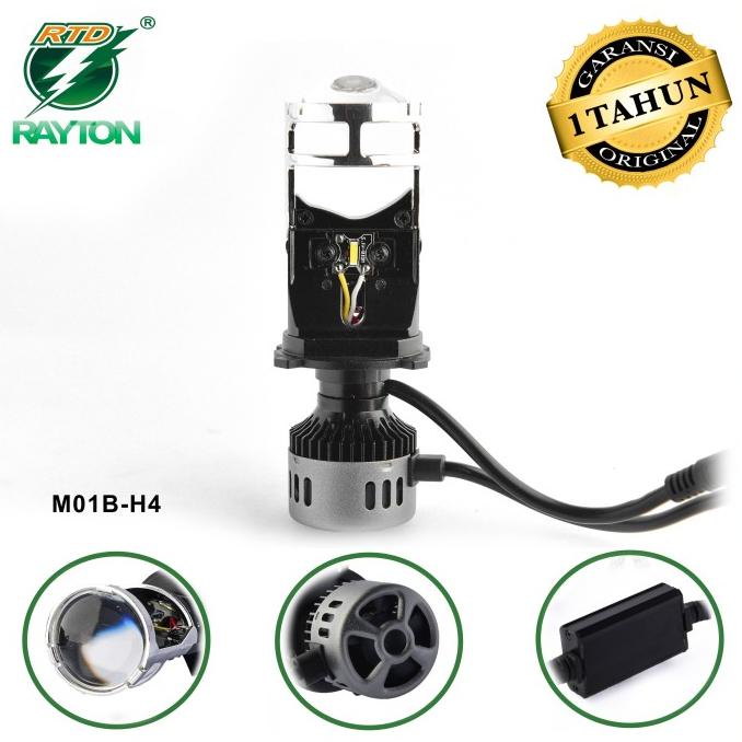 RTD RAYTON LAMPU LED OTOMOTIF M01B-H4 AC&DC9-18V ORIGINAL
