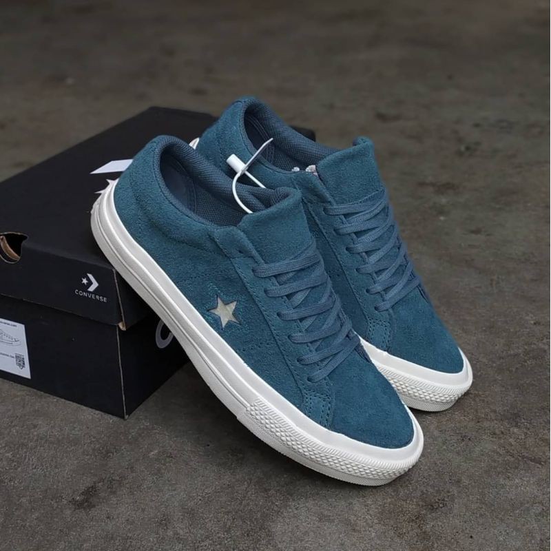 CONVERSE ONE STAR OX CELESTIAL TEAL