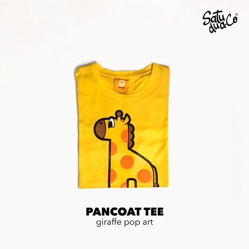 PANCOAT TEE (kaos pancoat jerapah)