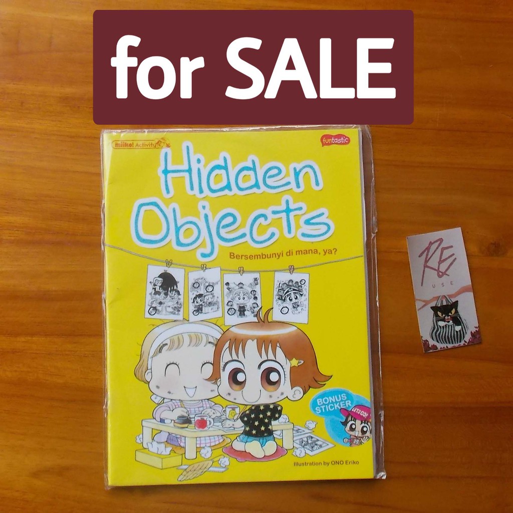 Miiko Activity - Hidden Objects Miiko Activity - Sticker Puzzle Eriko Ono