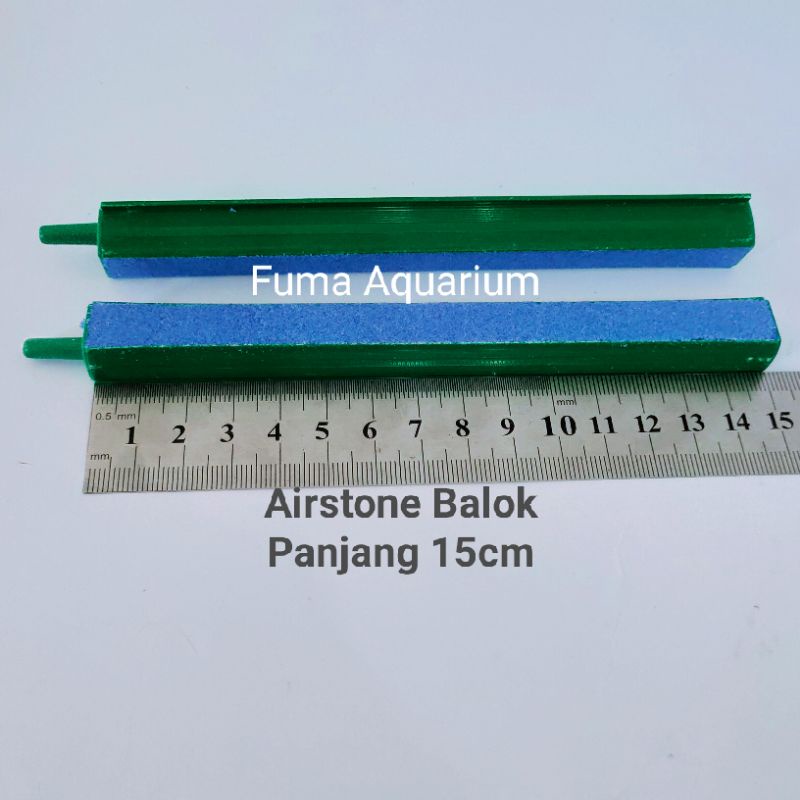 Batu Airstone Panjang 15cm(6inch) Batu Aerator Pemecah Gelembung Model TY