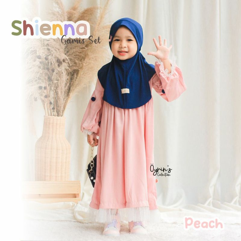 GAMIS BAYI ANAK PEREMPUAN SHIENA DRESS SET HIJAB BY OYRINS
