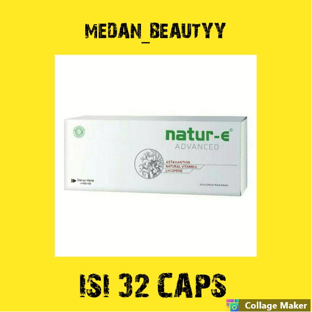 NATUR-E ADVANCE ISI 32 CAPS - NATUR E ADVANCED PUTIH ISI 32 CAPS
