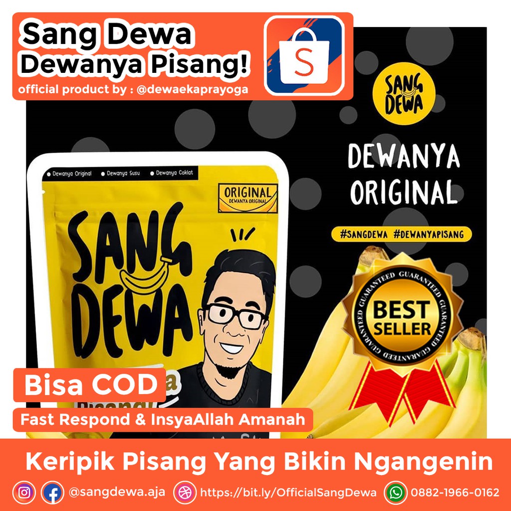 

SANG DEWA / KERIPIK PISANG RASA ORIGINAL