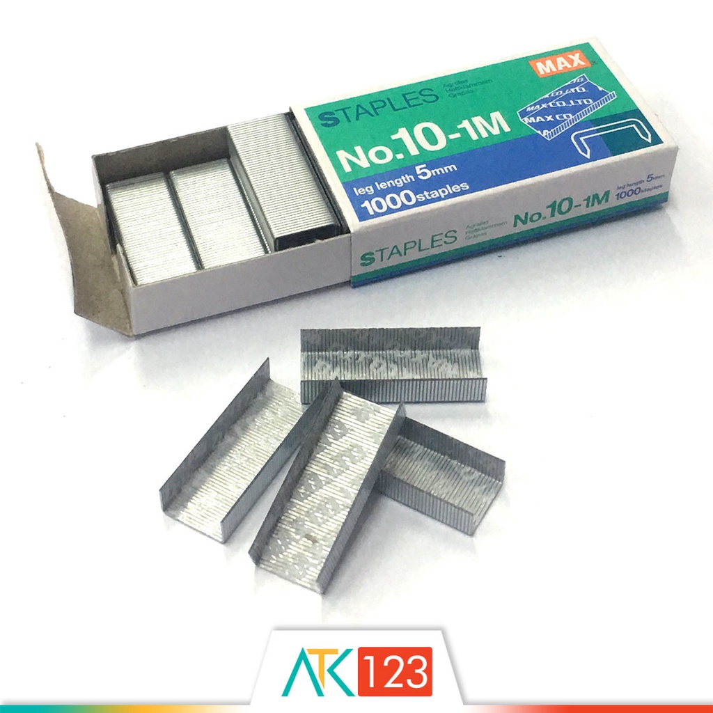 

Staples / Steples / Isi Stapler / Hekter / Jepretan / Jetrekan Kecil Max No. 10 - 1M