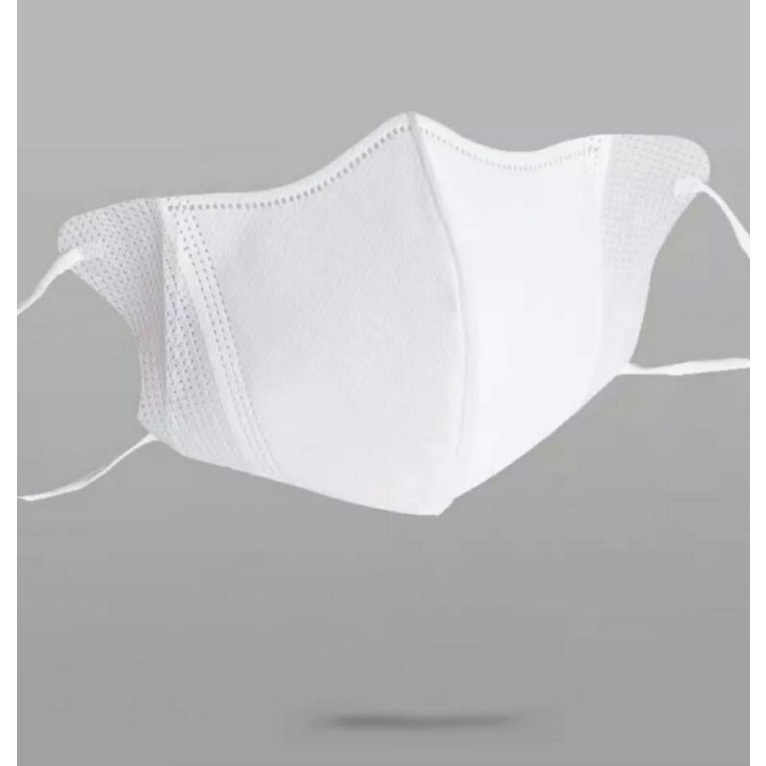 Masker Duckbill Garis 3ply Face Mask