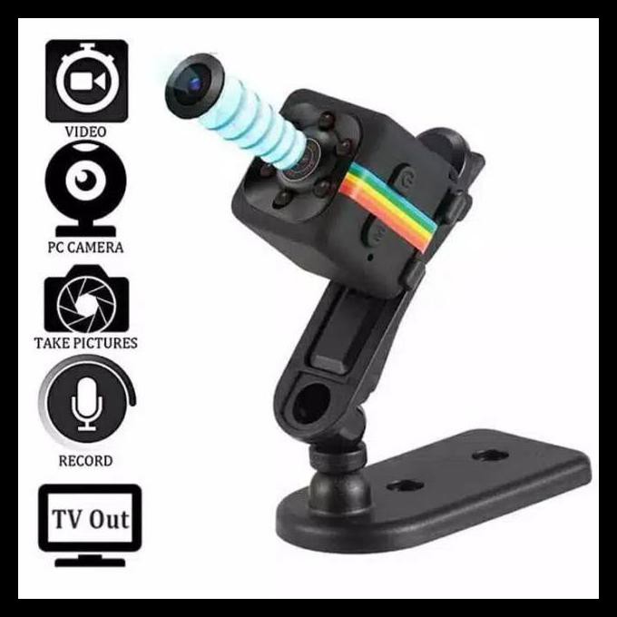 {BISA COD} Spy camera mini SQ11 Full HD 1080P / Kamera Mini DV SQ11 12MP Night vision/ kamera mini/