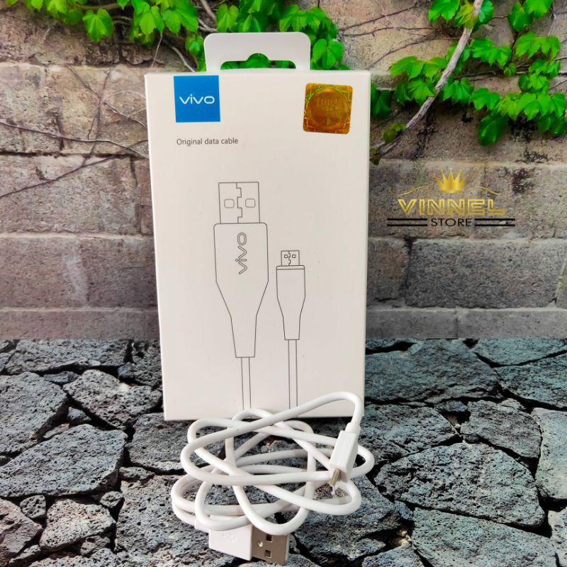 Kabel Data Vivo Original 100% V7 V7plus V5s V5 Lite V3 V1 X5 Y55 Y67 Y25 Y53 Y71 Y51 dll