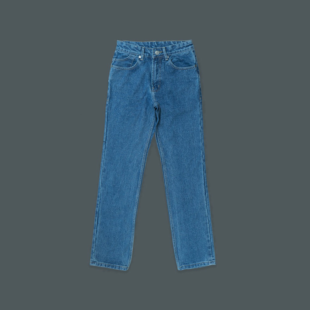 

Jimmy and Martin - Slim Straight Vintage Wash Denim Pants - 962