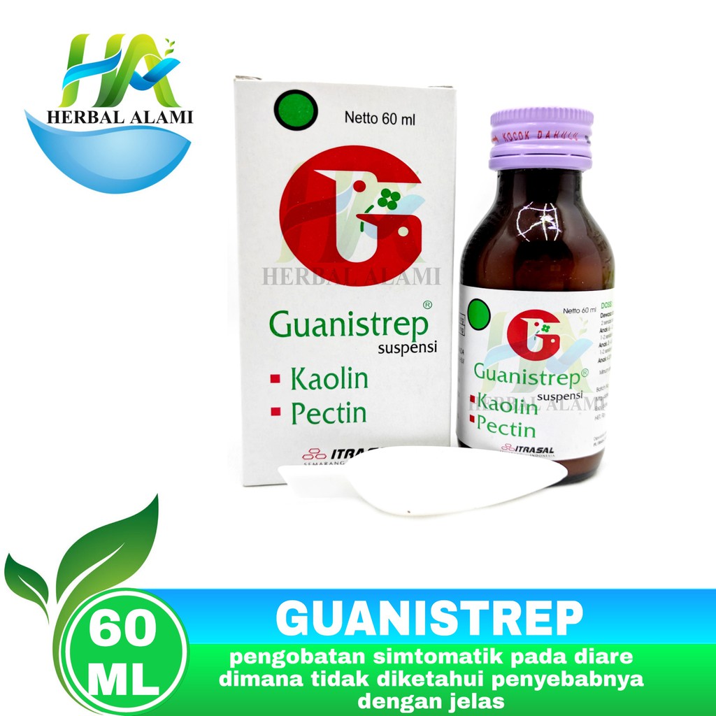 Guanistrep Suspensi Sirup - Obat Diare