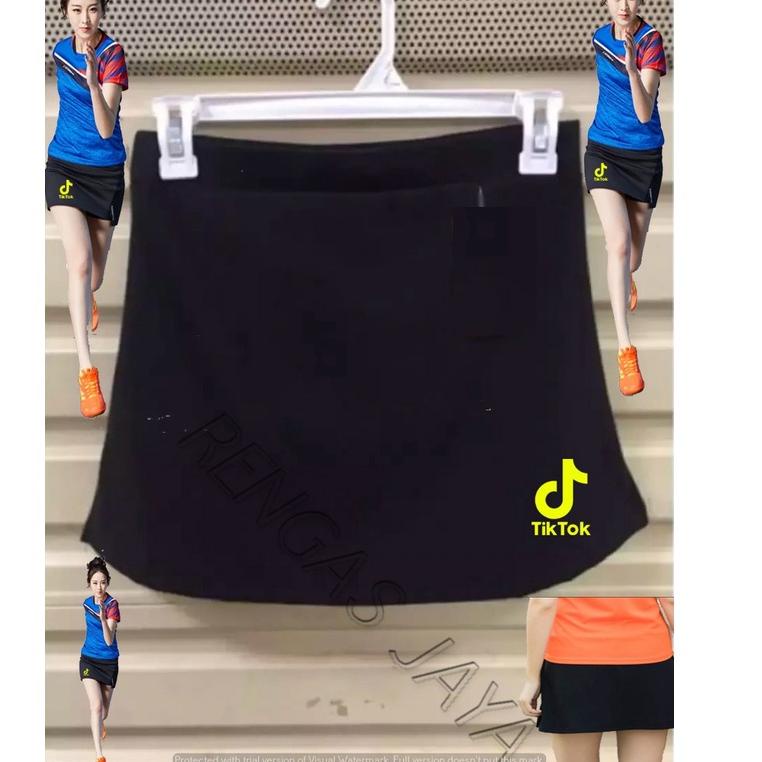 (MURAH) Rok senam Aerobic / rok senam/rok olahraga / rok TIK TOK