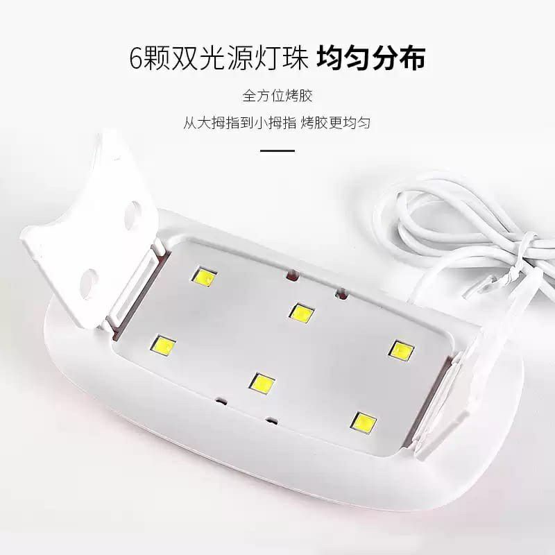 Pengering Kutek Mini G Manicure Pedicure UV LED Nail Dryer SUNmini