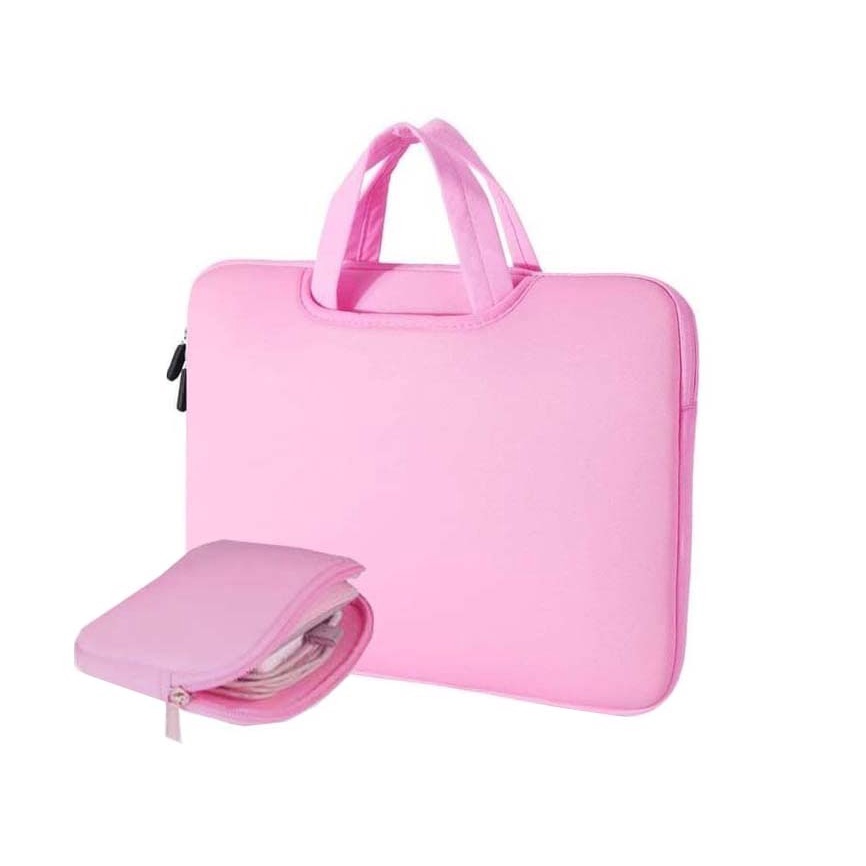 Tas Laptop Softcase Jinjing Foam Neoprene for Macbook 13 - 14 inch