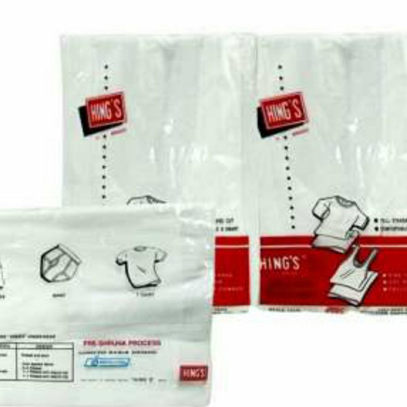 3PCS SINGLET HINGS KAOS DALAM PRIA HINGS  KAOS KUTANG COWOK DEWASA PAKAIAN DALAM PRIA