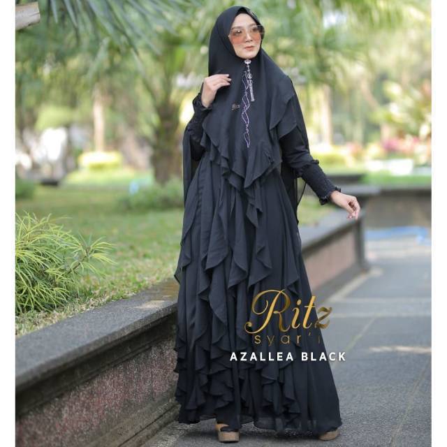 GAMIS SYARI AZALLEA by RITZ SYARI