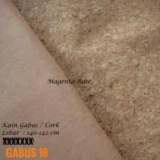bahan imitasi gabus cork