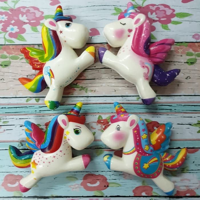 "Squishy Licensed Cute Flying Unicorn by HKW&JVN"